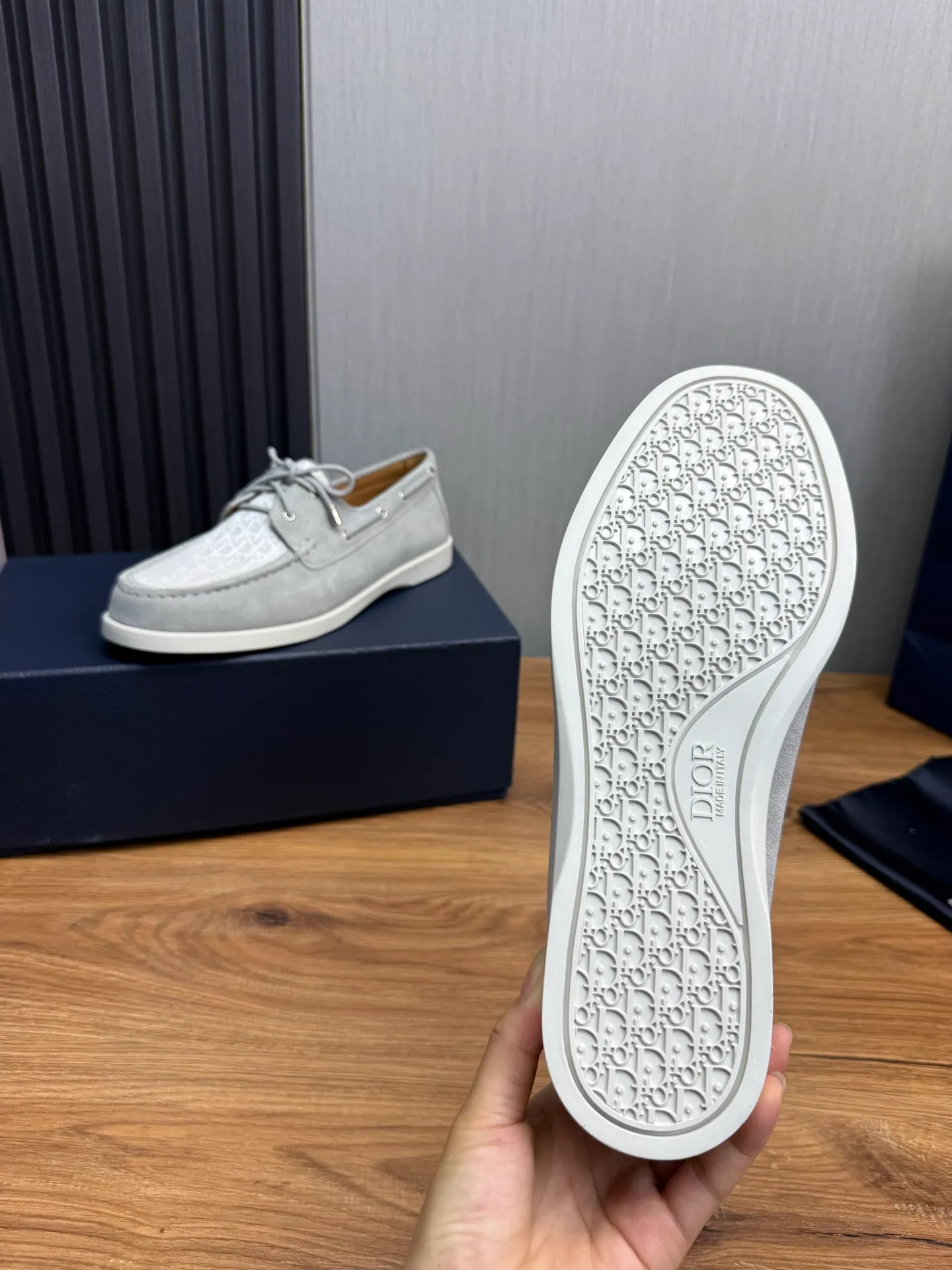 Men's shoes 💰560💰 [Dior Dior] Men's official website hot sale 🔥Imported frosted cowhide + cowhide lining. Original rubber wear-resistant outsole. High quality shipment ⬆️Code number 38-44, (45 customized)